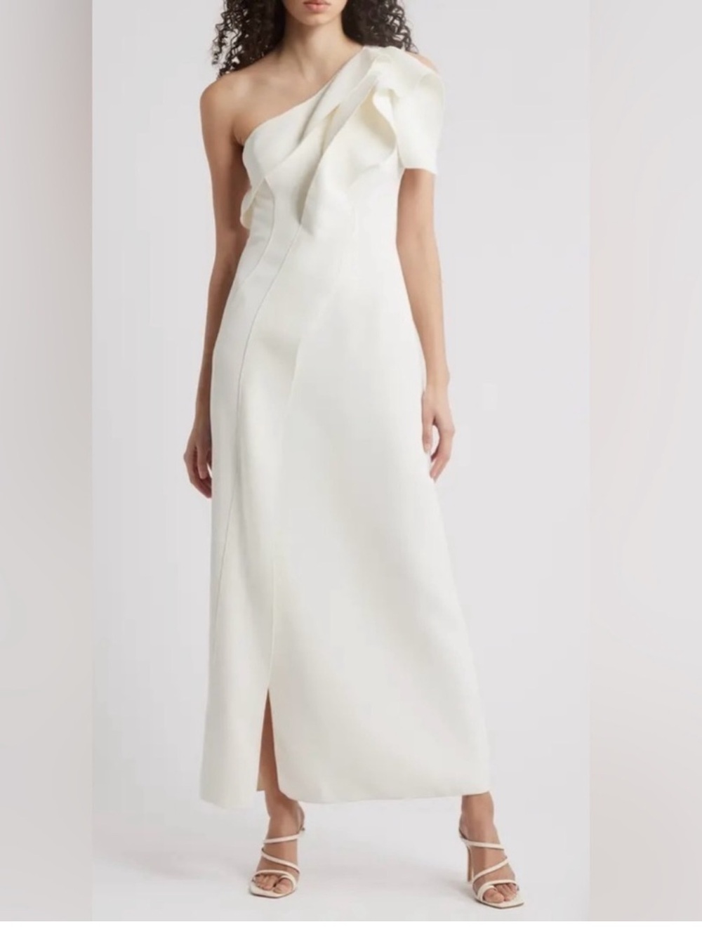Acler Daneway White Maxi Dress